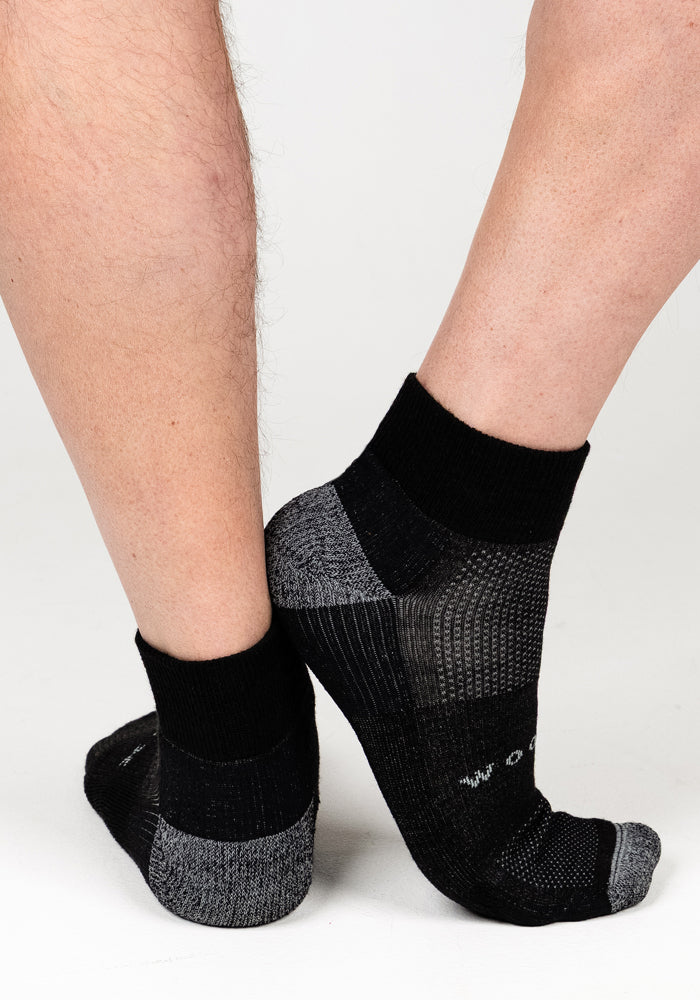 Mens Rambler Ankle Sock  - Black Pepper - Image 5