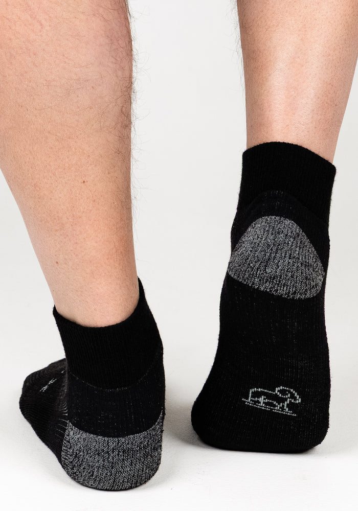 Mens Rambler Ankle Sock  - Black Pepper - Image 6