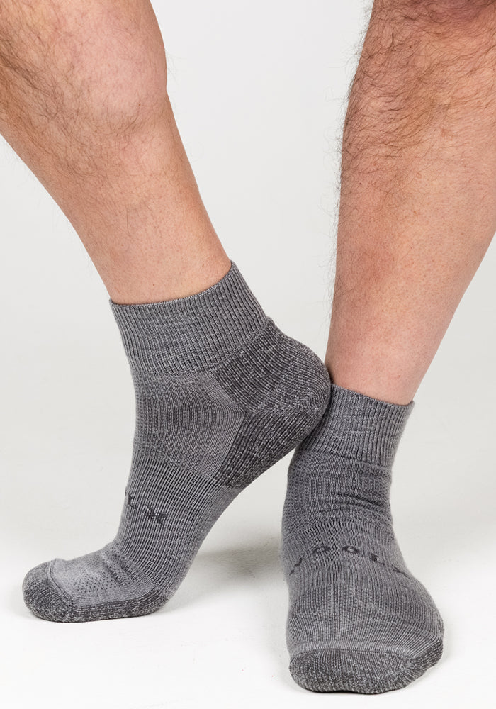 Mens Rambler Ankle Sock  - Pebble - Image 4