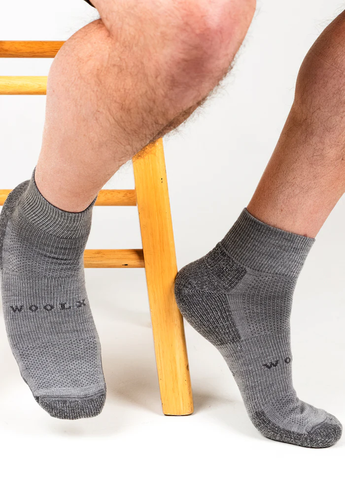 Mens Rambler Ankle Sock  - Pebble - Image 5