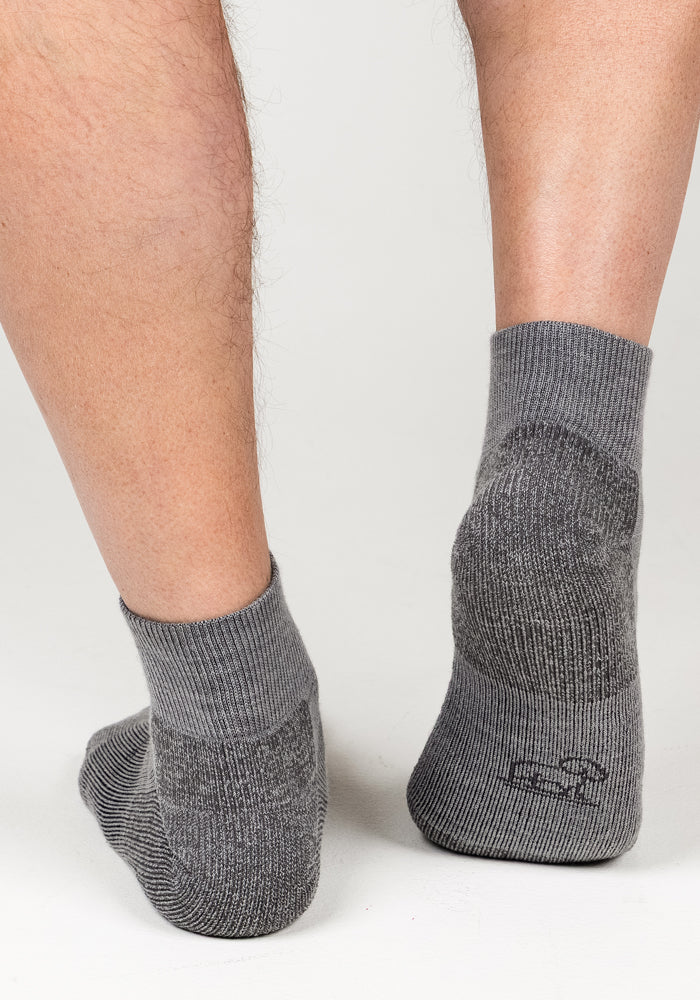 Mens Rambler Ankle Sock  - Pebble - Image 7