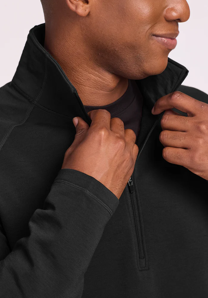 Blizzard 1/4 Zip - Black - Image 2