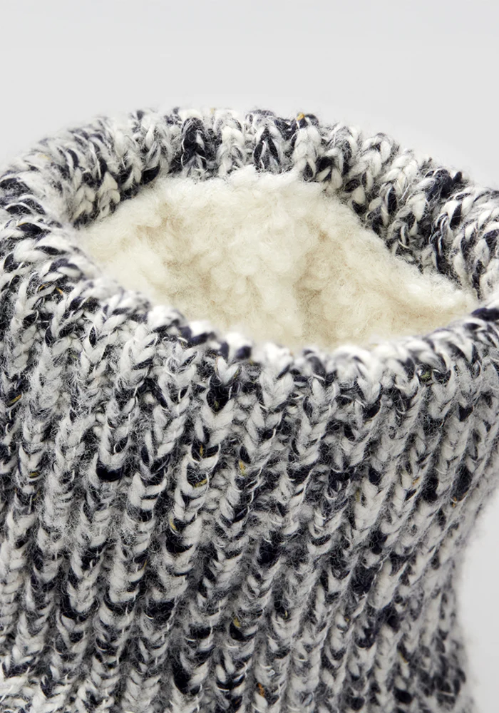 Men's Gripper Slipper Bootie - Speckled Stone - Image 10