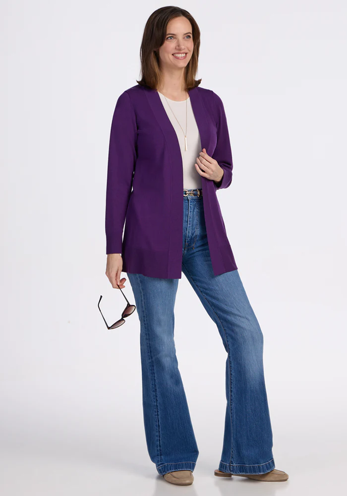Macie Sweater - Plum Crush - Image 4