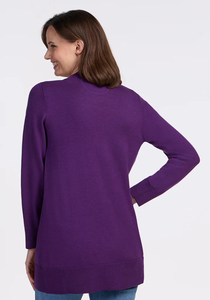 Macie Sweater - Plum Crush - Image 5