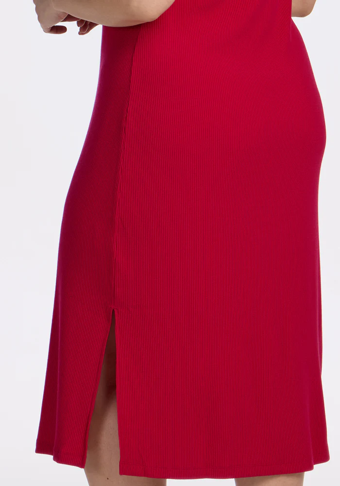 Iris Ribbed Dress - Poppy Spark - Image 9