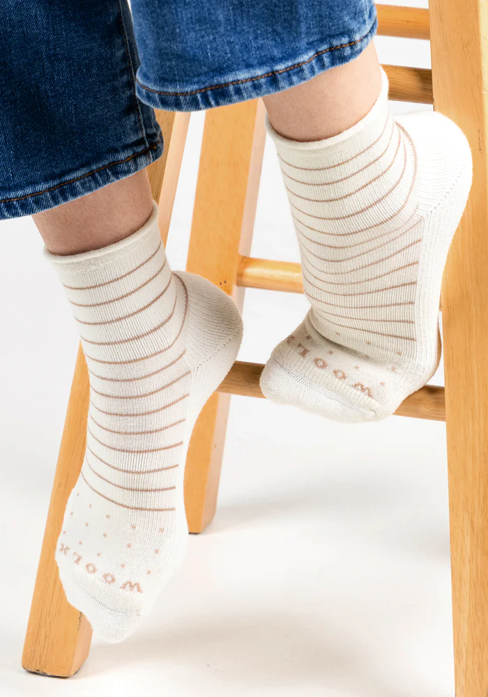 Womens Derby Roll Top Sock - Sand Dollar - Image 9