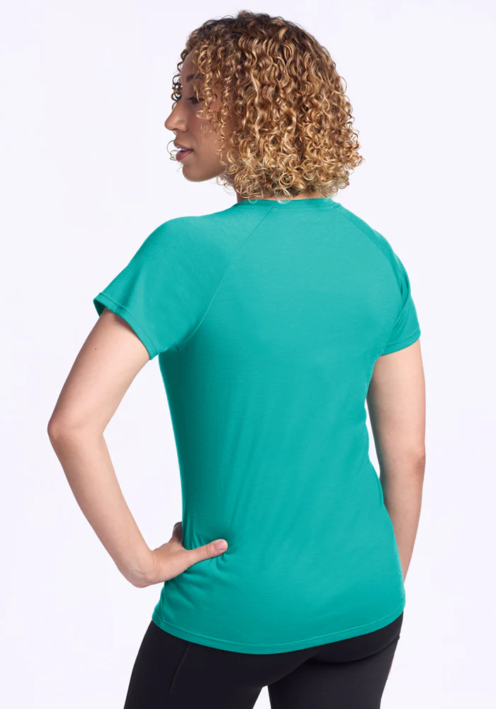 Mia V Neck - Cool Jade - Image 7
