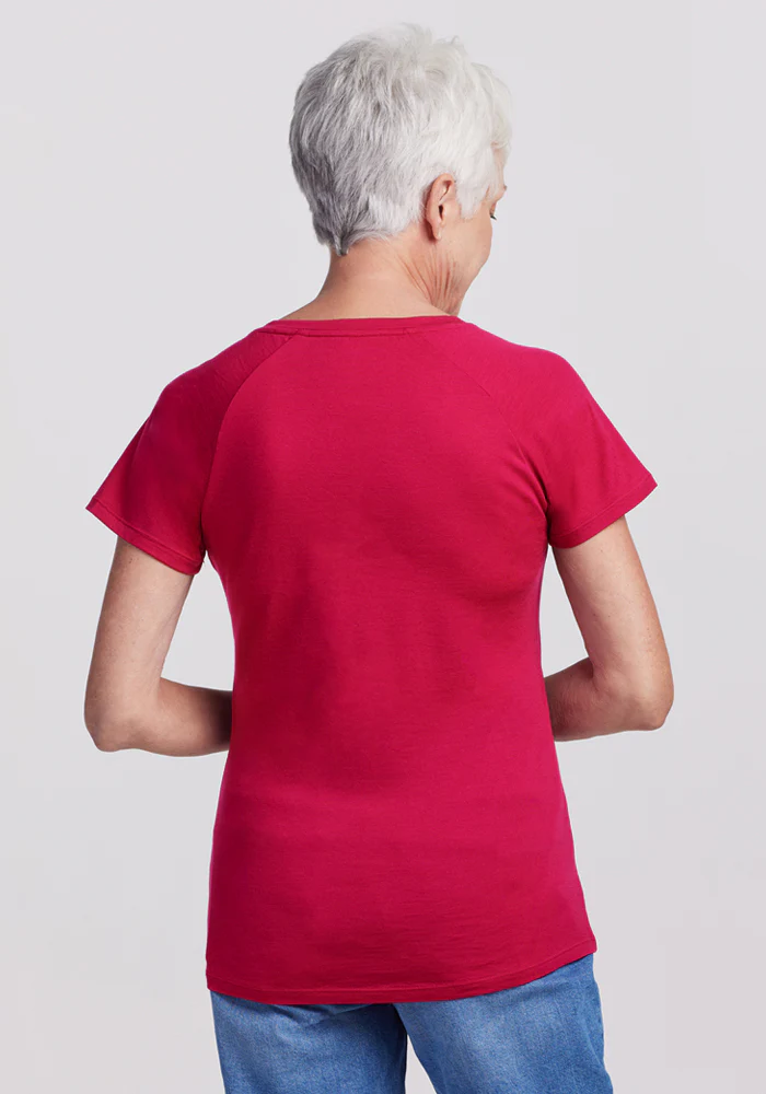 Mia V Neck - Poppy Spark - Image 5