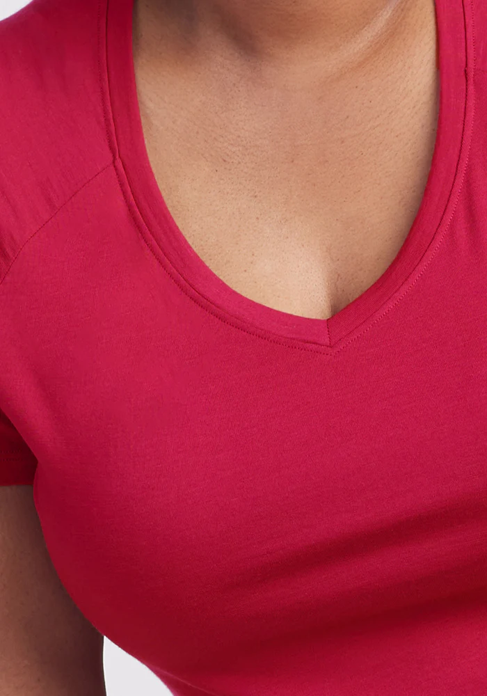 Mia V Neck - Poppy Spark - Image 7