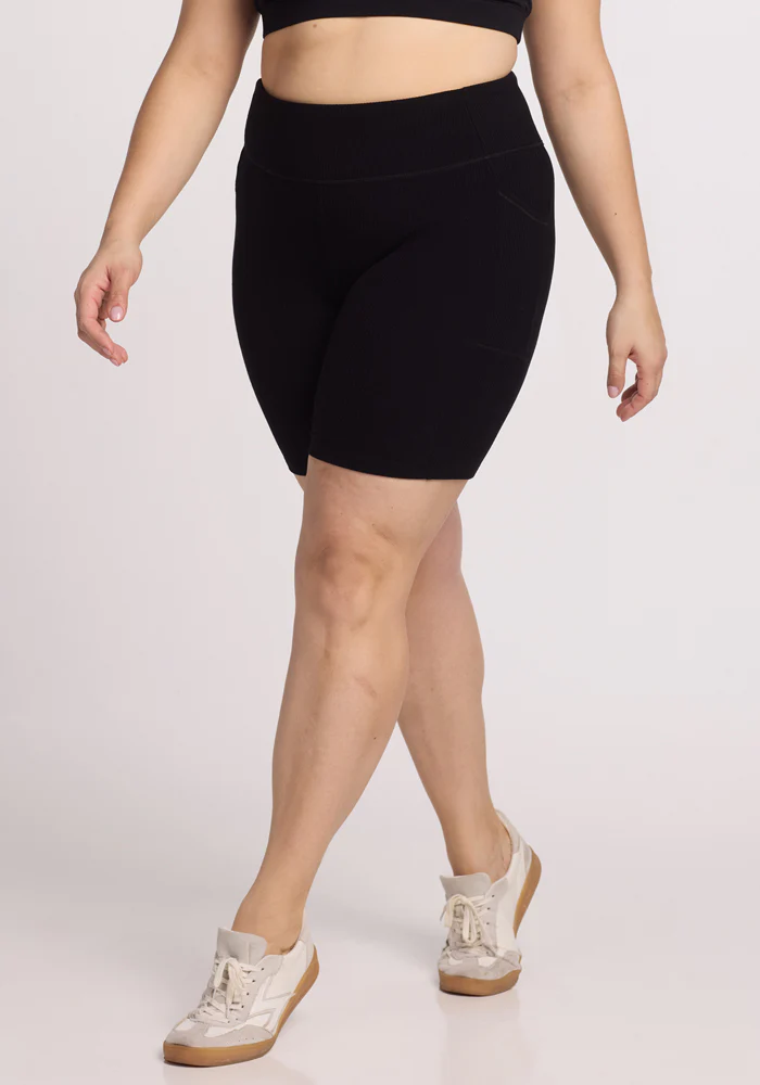 Miley Bike Shorts - Black - Image 7