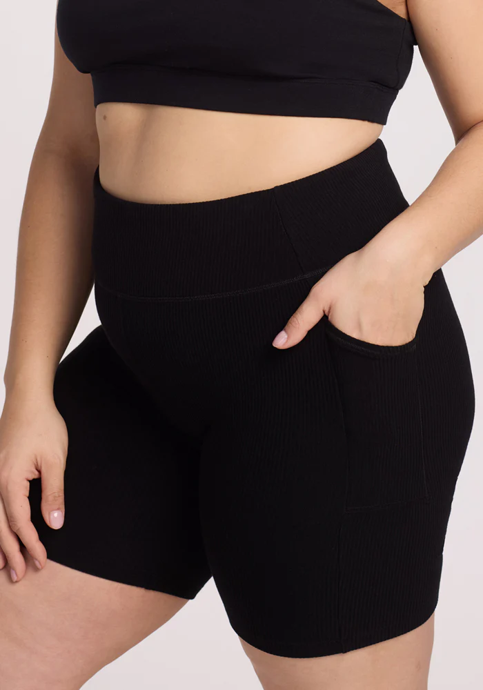 Miley Bike Shorts - Black - Image 9