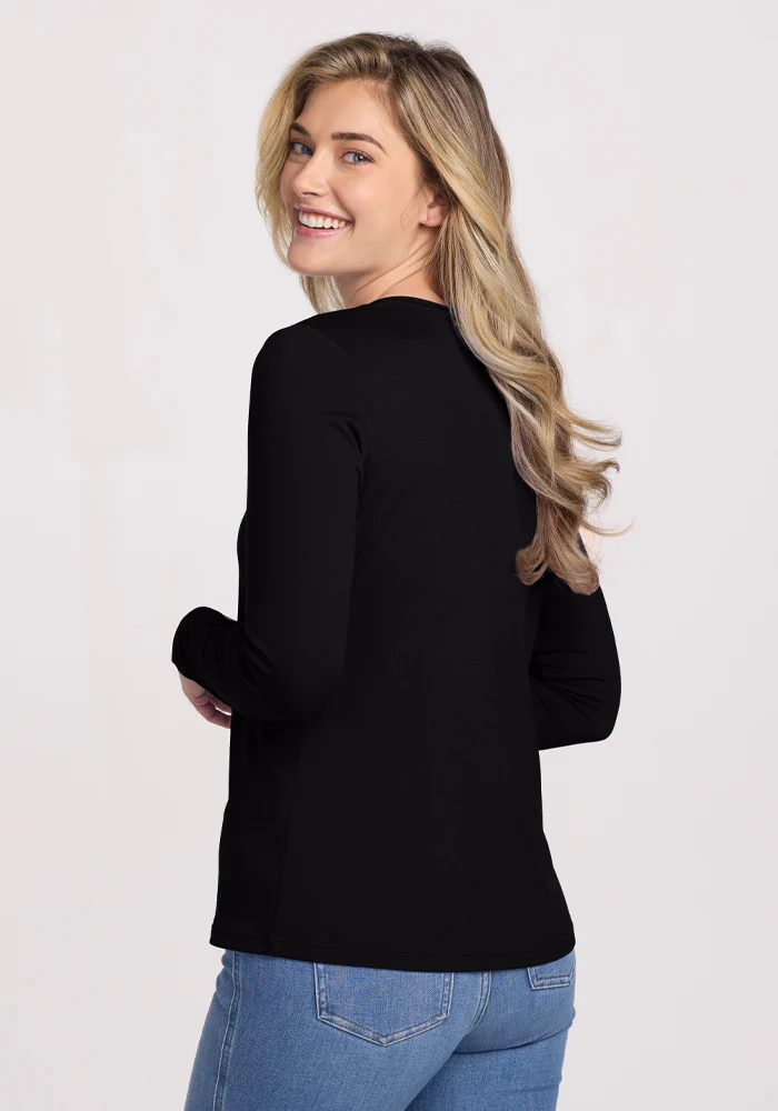 Millie Long Sleeve - Black - Image 7