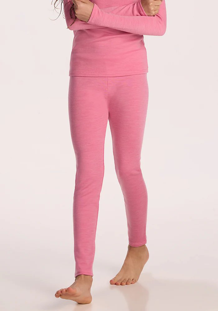 Kids Explorer Base Layer Bottoms - Pinky Promise - Image 11