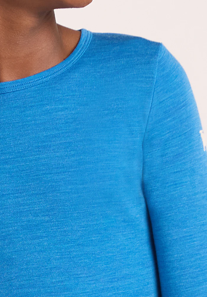 Kids Explorer Base Layer Top - Blue Razz - Image 17