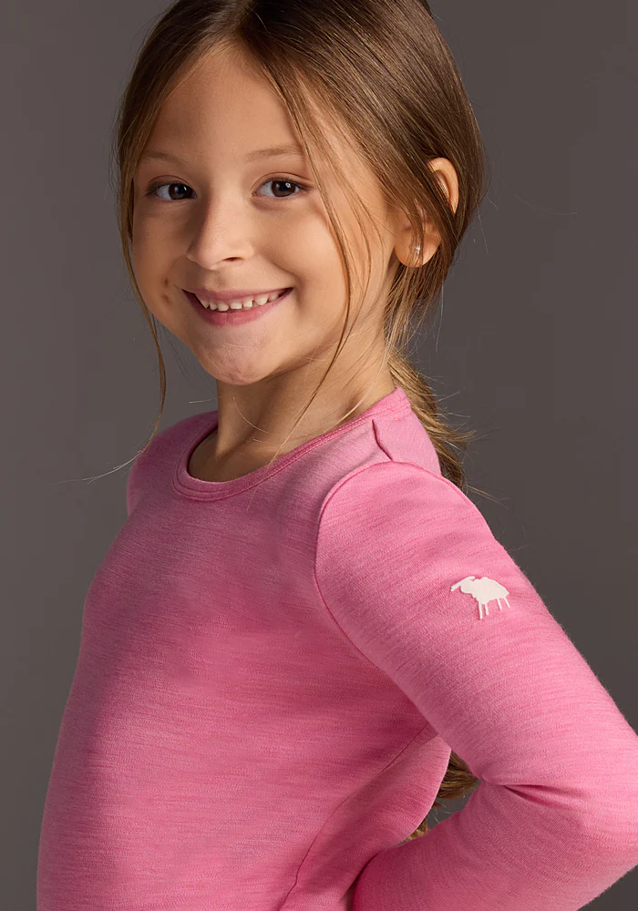 Kids Explorer Base Layer Top - Pinky Promise - Image 11