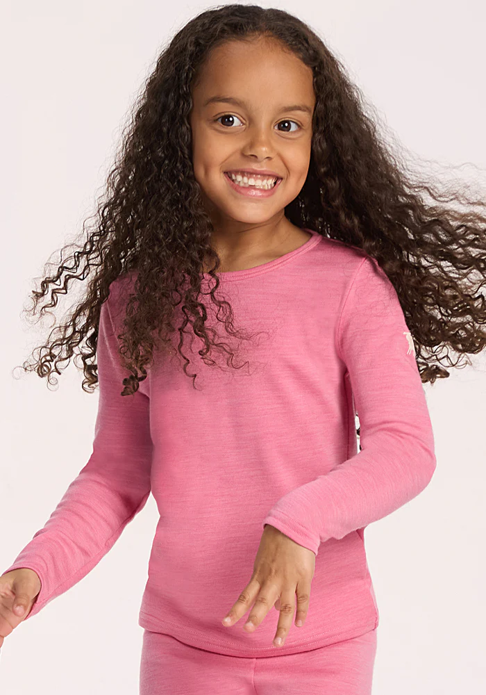 Kids Explorer Base Layer Top - Pinky Promise - Image 4