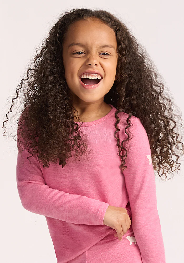 Kids Explorer Base Layer Top - Pinky Promise - Image 5