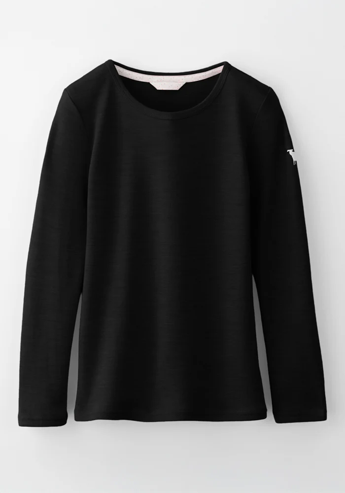 Kids Explorer Base Layer Top - Black - Image 39