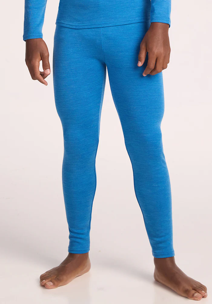 Kids Explorer Base Layer Bottoms - Blue Razz - Image 16