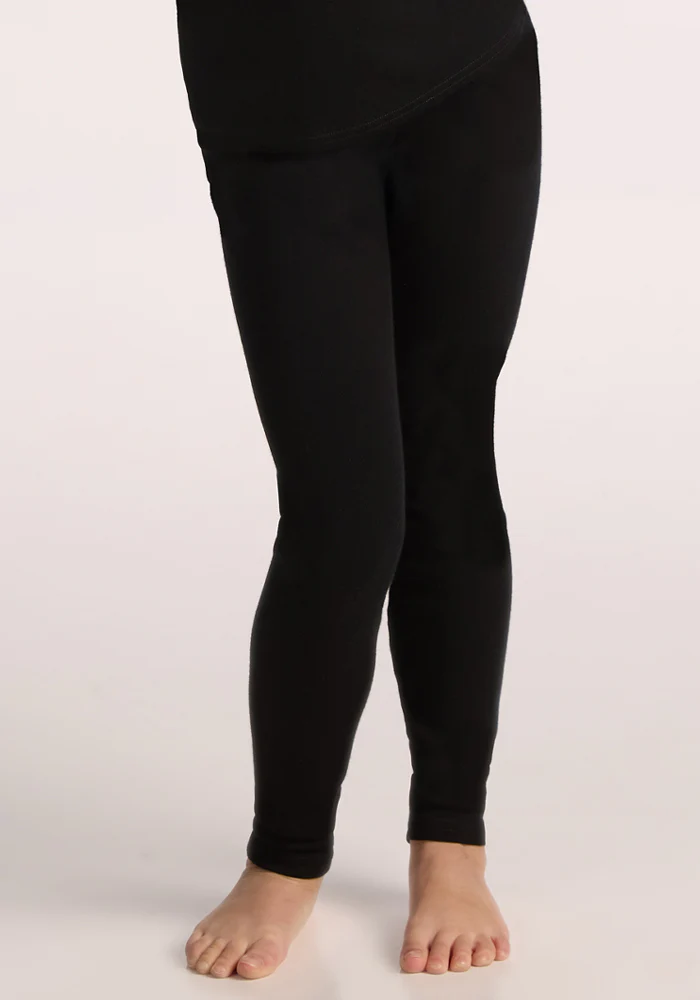 Kids Explorer Base Layer Bottoms - Black - Image 10