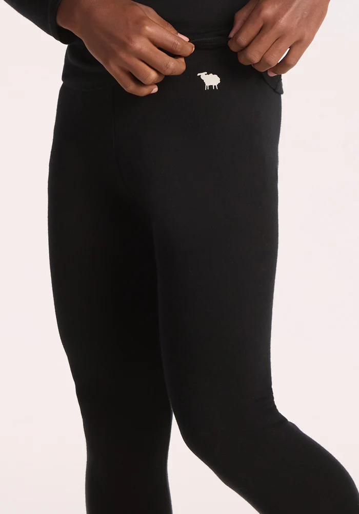 Kids Explorer Base Layer Bottoms - Black - Image 2