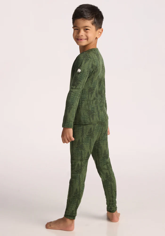 Kids Explorer Base Layer Bottoms - Forest Friends - Image 15