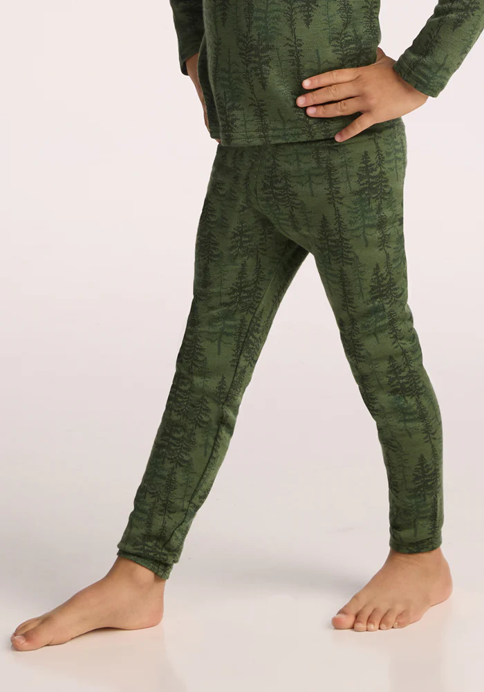 Kids Explorer Base Layer Bottoms - Forest Friends - Image 17