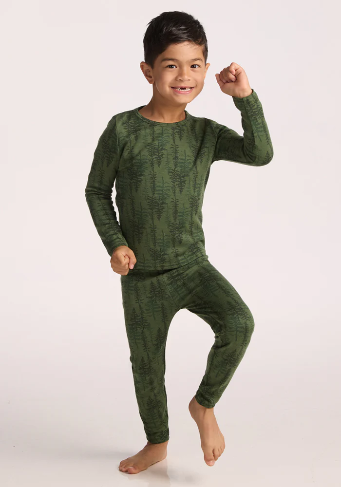 Kids Explorer Base Layer Bottoms - Forest Friends - Image 18