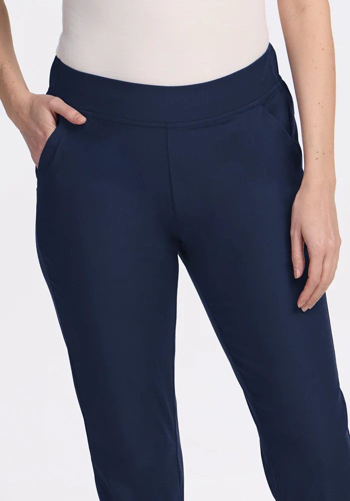 Nicole Petite Ankle Pant - Deep Navy - Image 3