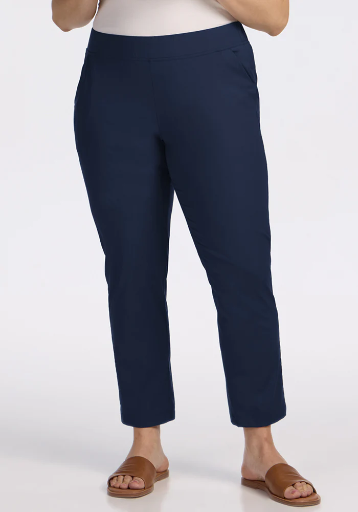 Nicole Tall Ankle Pant - Deep Navy - Image 2