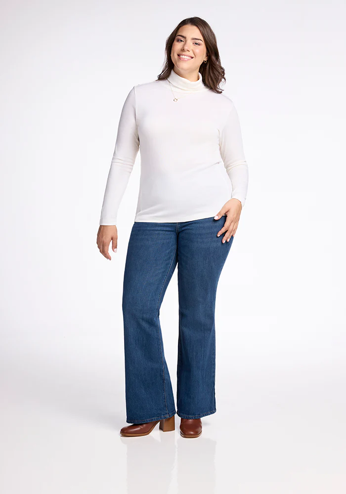 Peyton Turtleneck - Buttercream - Image 10