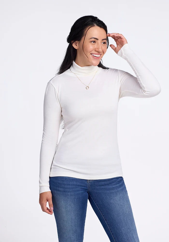 Peyton Turtleneck - Buttercream - Image 4