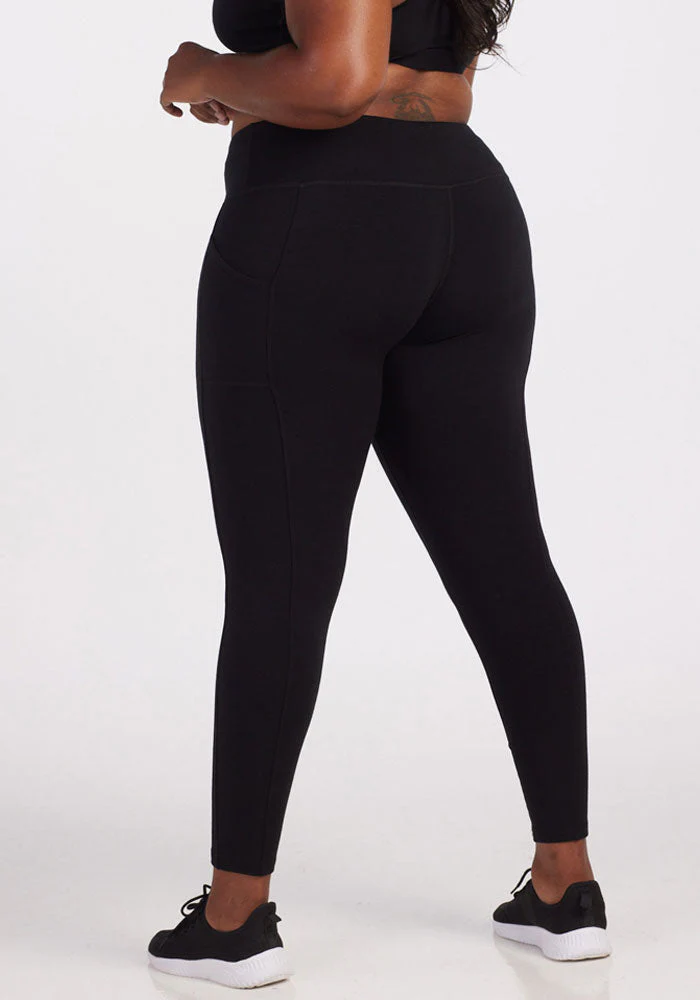 Piper Pocket Leggings - Black - Image 8