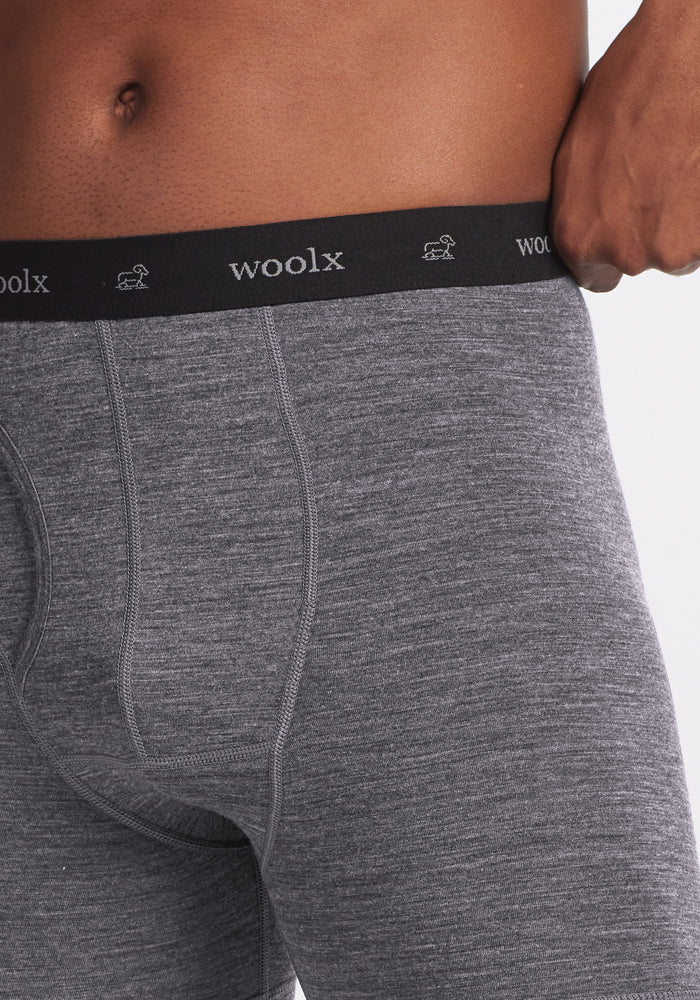 Reaction Boxer Briefs - Graphite Heather - Image 2