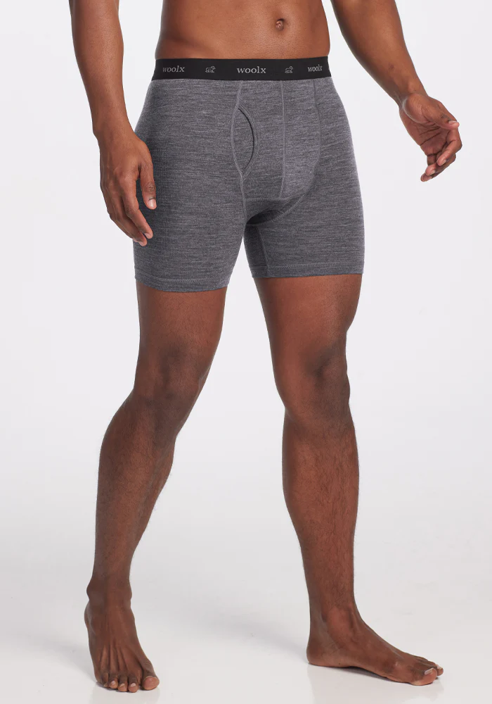 Reaction Boxer Briefs - Graphite Heather - Image 4