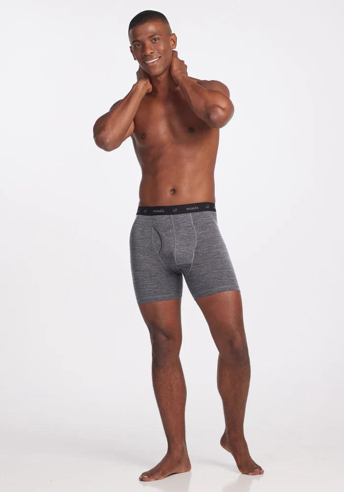 Reaction Boxer Briefs - Graphite Heather - Image 5