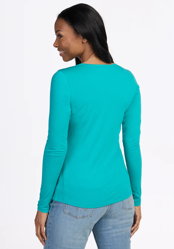 Remi Long Sleeve T-Shirt - Cool Jade - Image 6