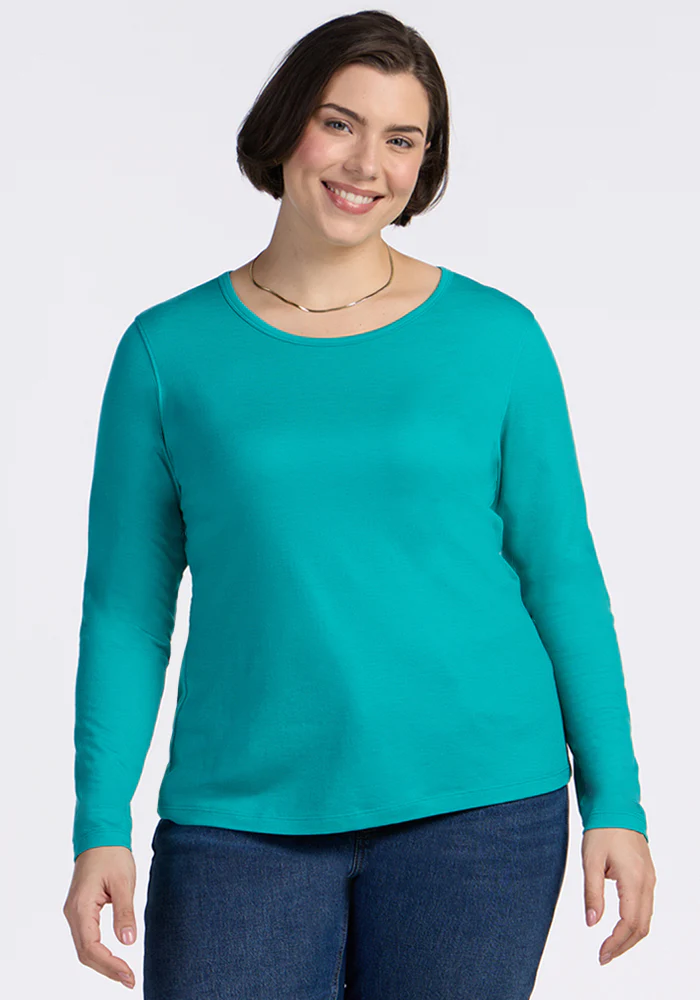 Remi Long Sleeve T-Shirt - Cool Jade - Image 7