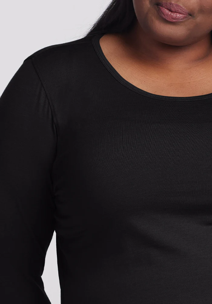Remi Long Sleeve T-Shirt - Black - Image 9
