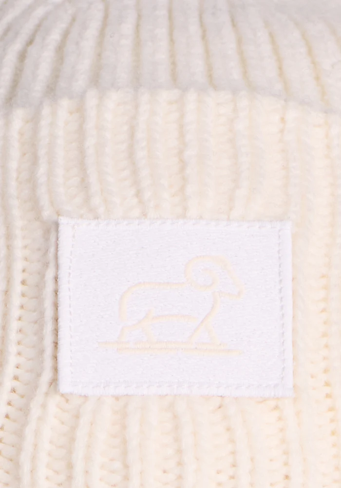 Ria Chunky Beanie - Buttercream - Image 4