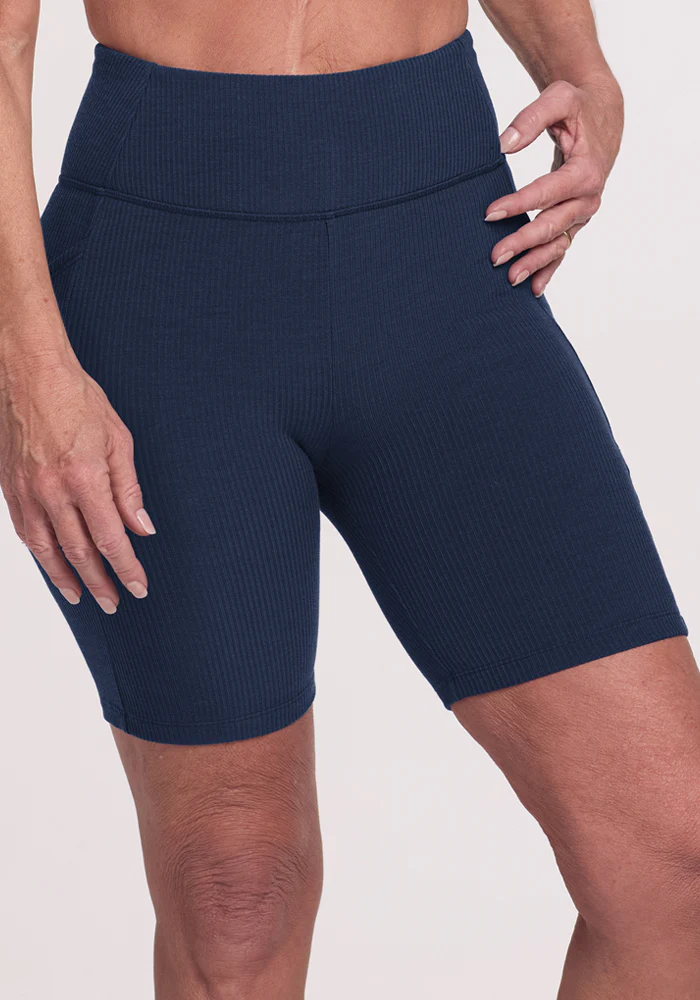 Miley Bike Shorts - Deep Navy - Image 3