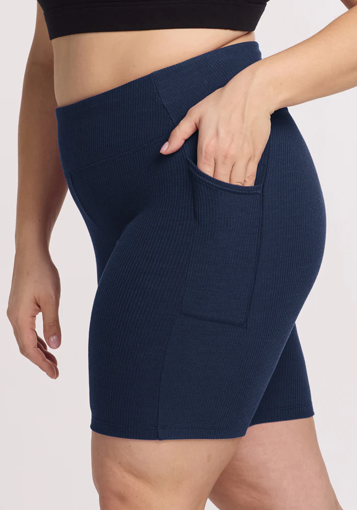 Miley Bike Shorts - Deep Navy - Image 9