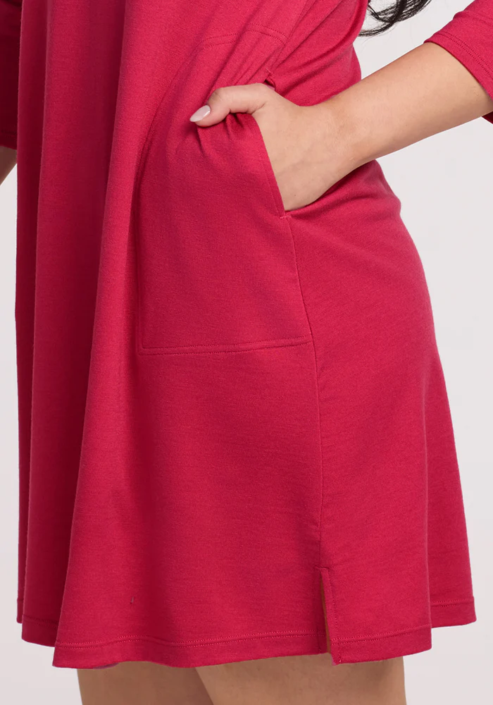 Rissa A Line Dress - Poppy Spark - Image 2