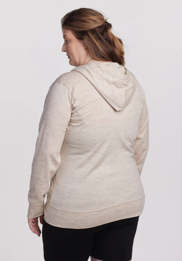 Ryann Hoodie - Cream Heather - Image 13