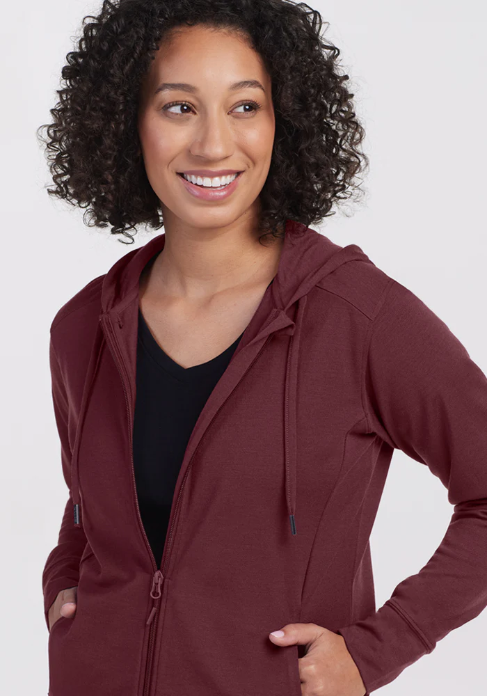 Ryann Hoodie - Toasted Garnet - Image 3