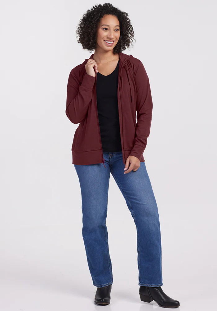 Ryann Hoodie - Toasted Garnet - Image 4