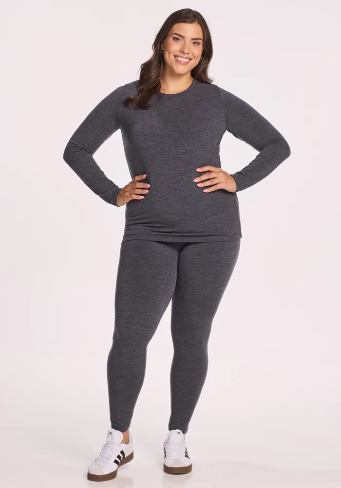 Sadie Baselayer Top - Cinder Melange - Image 12