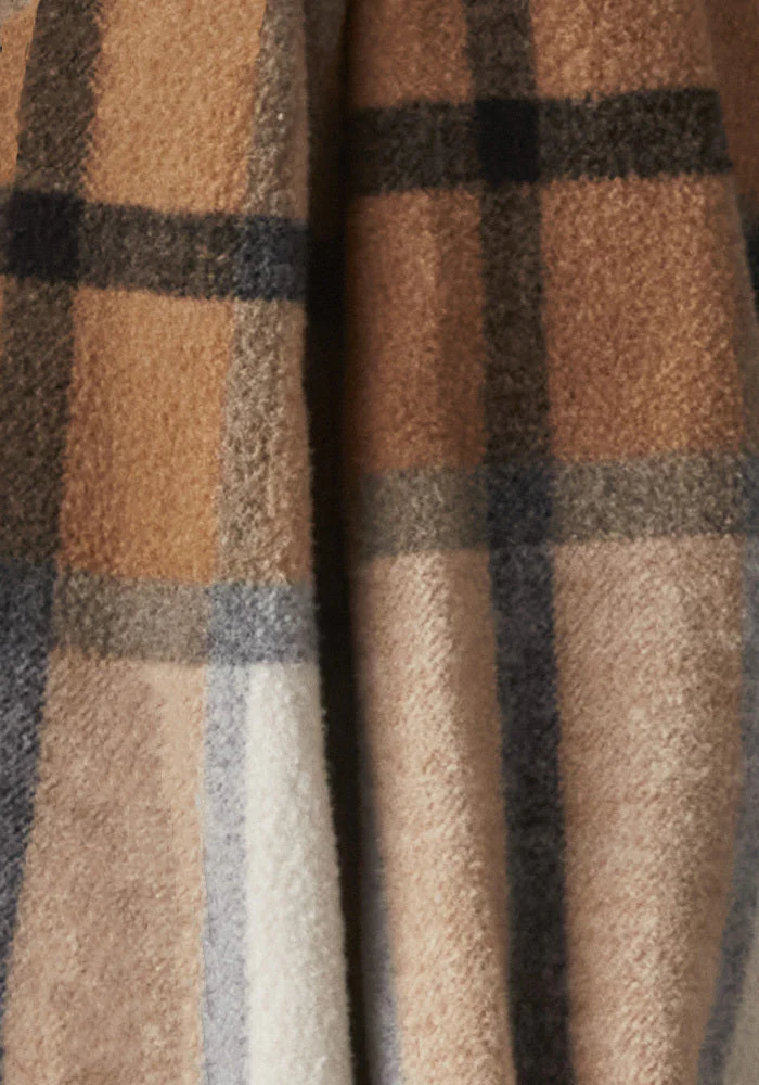 Sawyer Shacket - Camel Plaid - Image 10