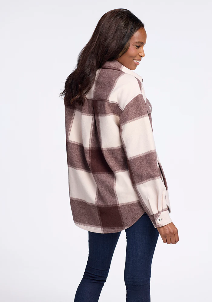 Sawyer Shacket - Chai Latte Plaid - Image 6